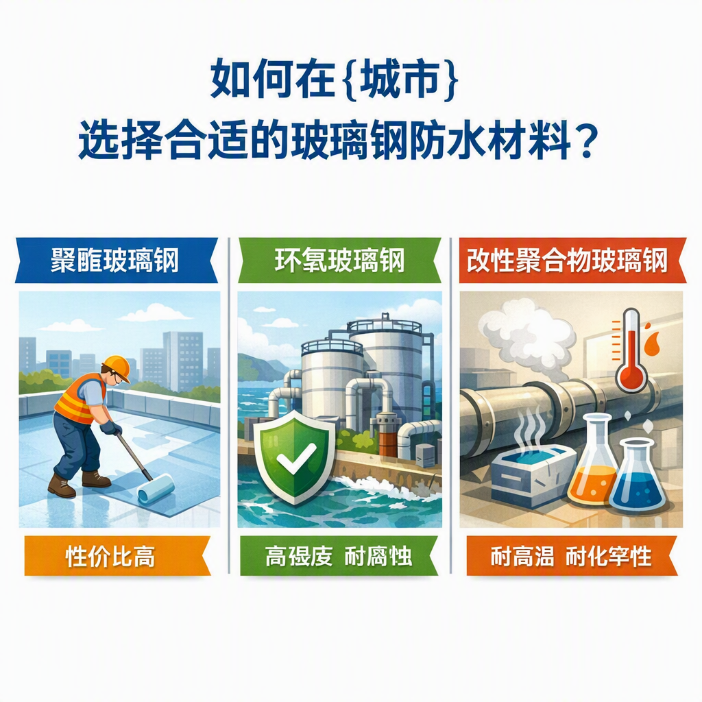 如何在吉林市选择合适的玻璃钢防水材料？