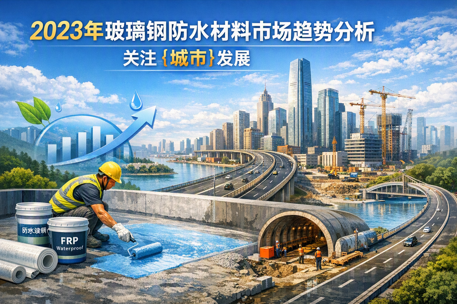2023年玻璃钢防水材料市场趋势分析，关注 吉林市 发展