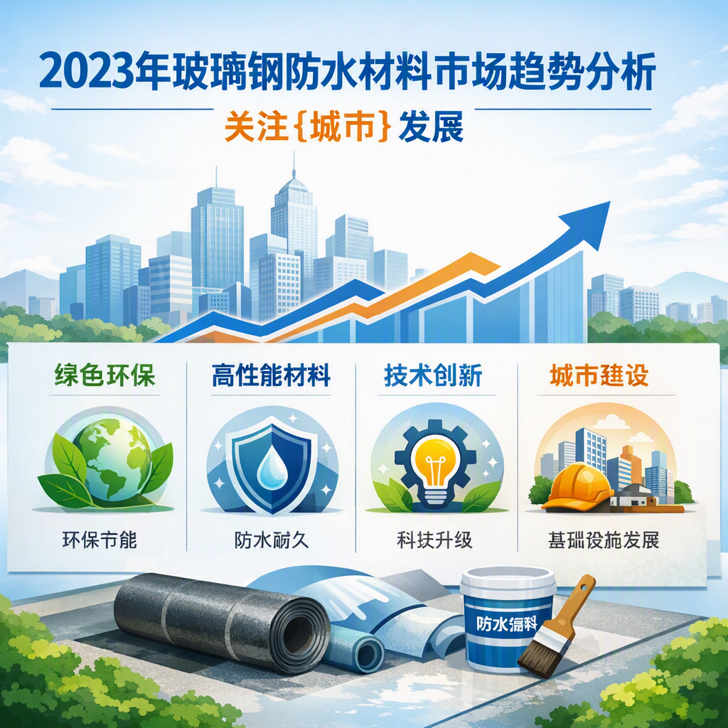 2023年玻璃钢防水材料市场趋势分析，关注 吉林市 发展