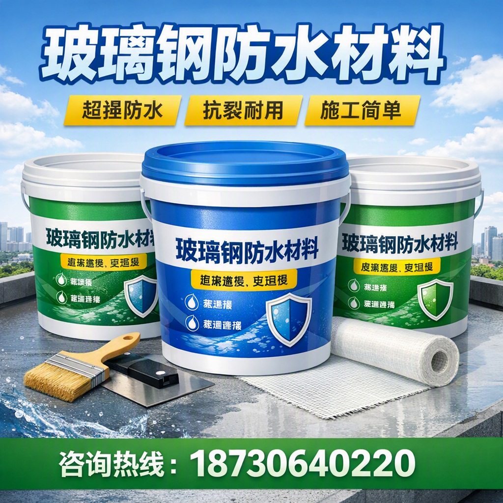 了解玻璃钢防水材料的市场趋势，吉林市 企业不可不知